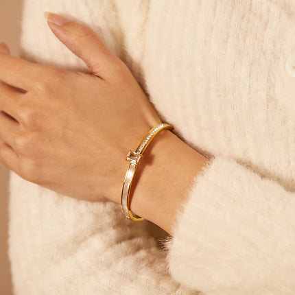 Fashionable and Versatile Simple Bracelets-Square Diamond