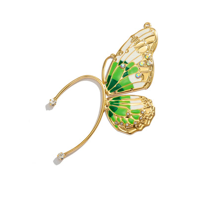 Nature creative colorful Butterfly earrings