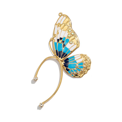 Nature creative colorful Butterfly earrings