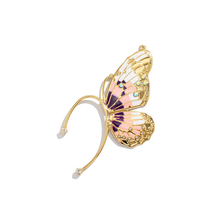 Nature creative colorful Butterfly earrings