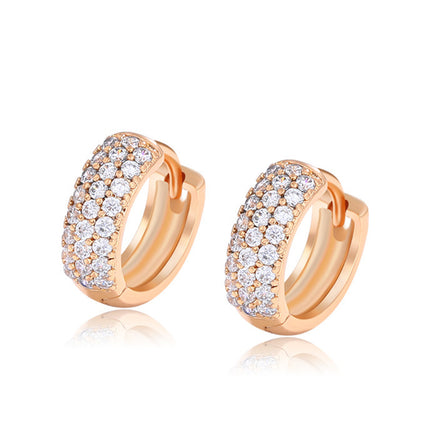 Fashion Diamond Earrings-Round