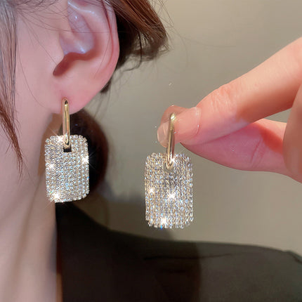 Women Fashion Earrings-Square