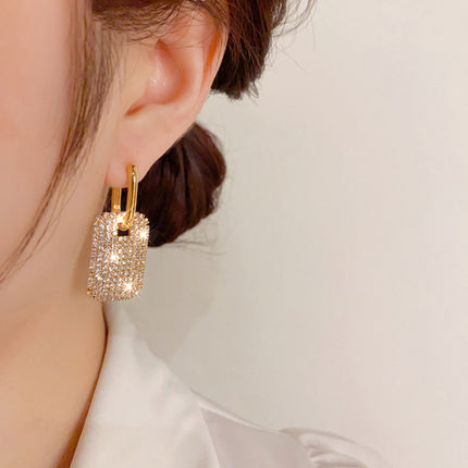 Women Fashion Earrings-Square