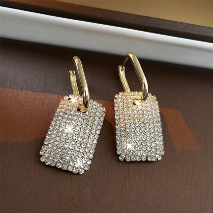 Women Fashion Earrings-Square