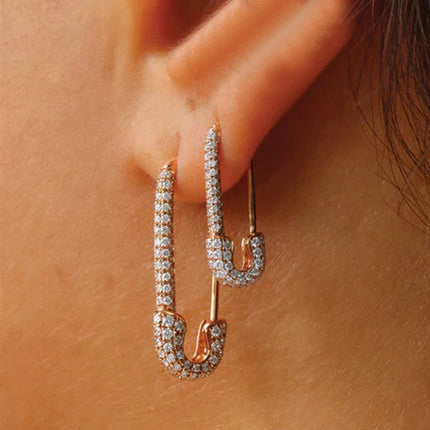 A Niche Temperament Luxurious and Exquisite Earrings-Pin