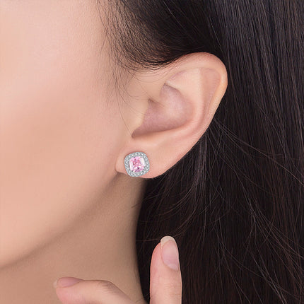 A Niche Temperament Luxurious and Exquisite Earrings-Round Disc