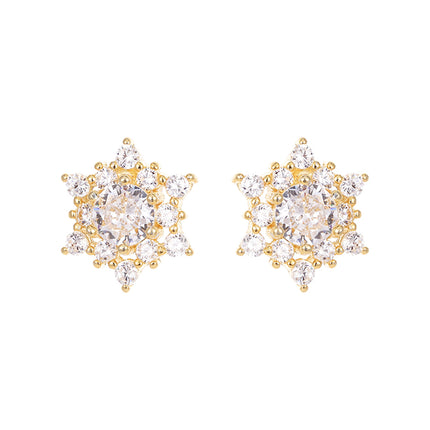 A Niche Temperament Luxurious and Exquisite Earrings-Sunflower